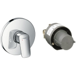 Смеситель для душа Hansgrohe Logis (внешняя и скрытая часть) 71666000 Смеситель для душа Hansgrohe Logis (внешняя и скрытая часть) 71666000. Фото