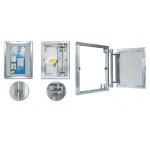 Люк ревизионный под плитку LYUKER AL-KR 40/30. Фото